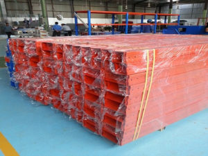 Máng cáp sơn tĩnh điện màu cam